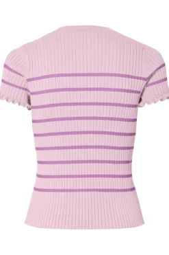 Pcfaith Ss O-Neck Knit 17160519