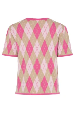 Pcfarley Ss O-Neck Knit Fsy