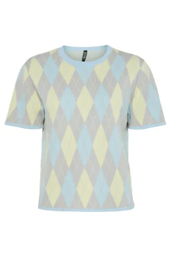 Pcfarley Ss O-Neck Knit Fsy