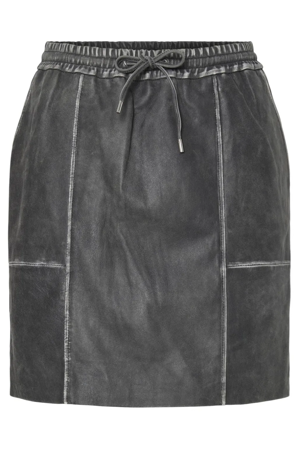 Pcfemma Short Leather Skirt 17160643