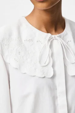 Pcfetina Ls Collar Shirt Fsy