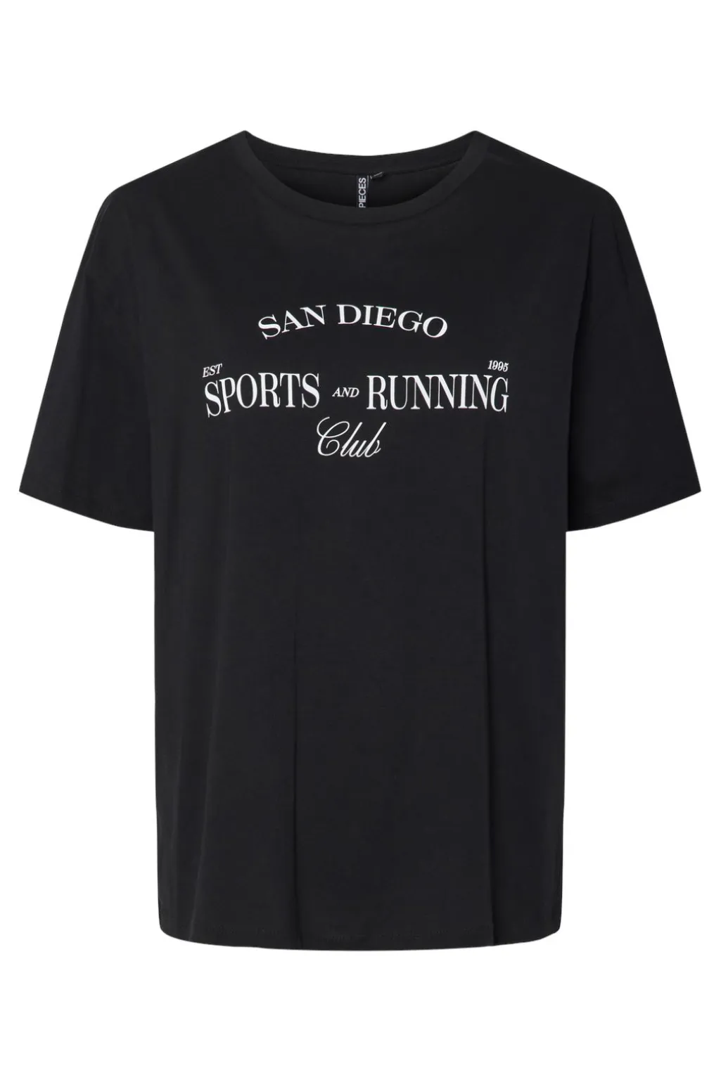 Pcfiona Ss O-Neck Tee Fsy