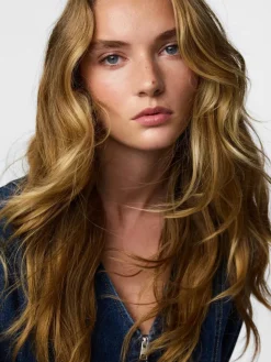 Pcflora Ls Denim Shirt