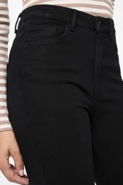 PcHighFive Flex Black Skinny Jeans