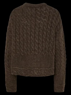 Pcjacinthe Ls O-Neck Knit Mpa