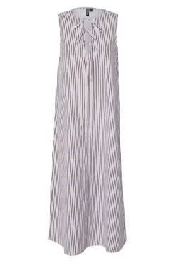 Pcjenna Sl Midi Rev. Tie Dress