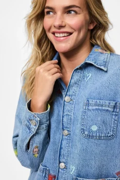 Pcjidi Ls Denim Shacket Mpa