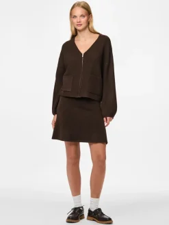 Pcjunna Ls V-Neck Knit Cardigan