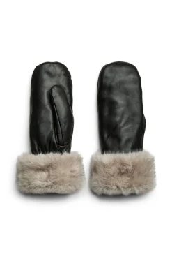 Pcjutlandia Leather Mittens