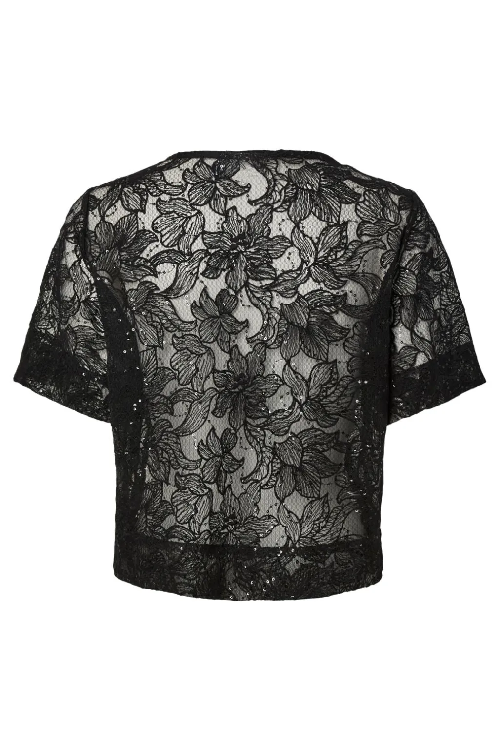 Pclouise 2/4 V-Neck Tie Top