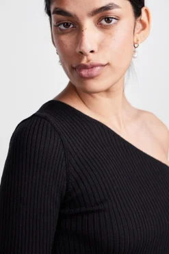 Pcmandy One Shoulder Knit Top Dmo