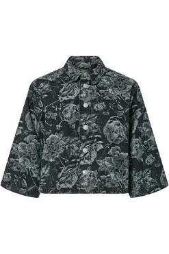 Pcmarosa 3/4 Sl Denim Shirt