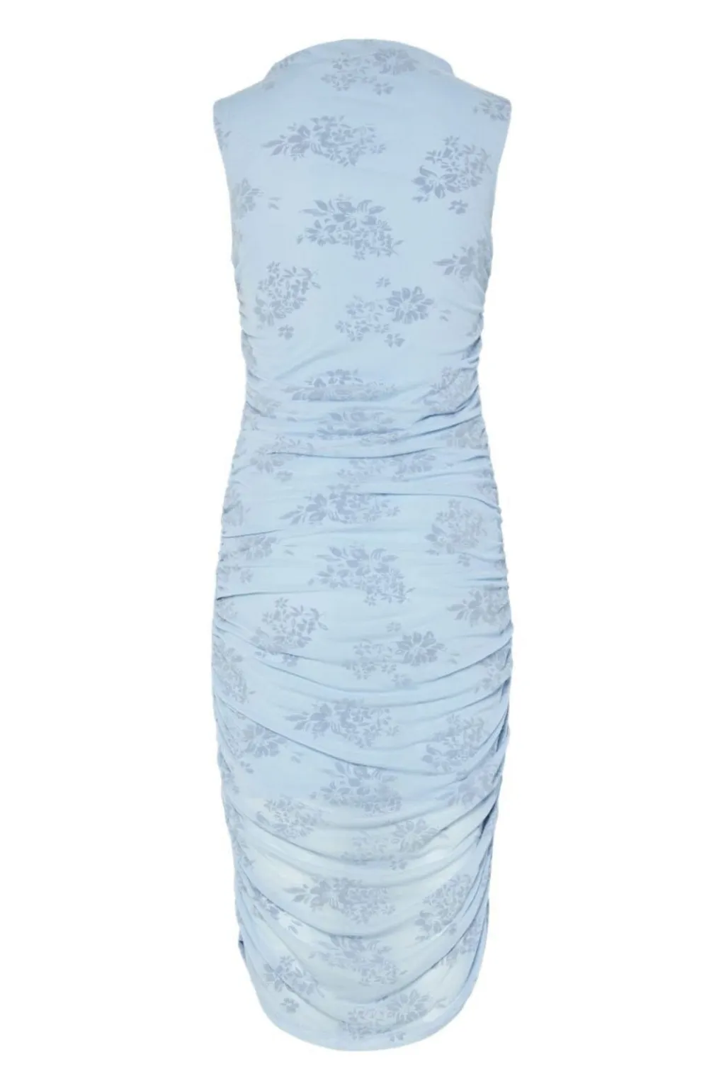 Pcmerry Sl Ruching Short Dress