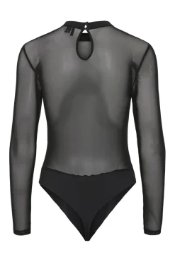 Pcmilly Ls Mesh Bodystocking