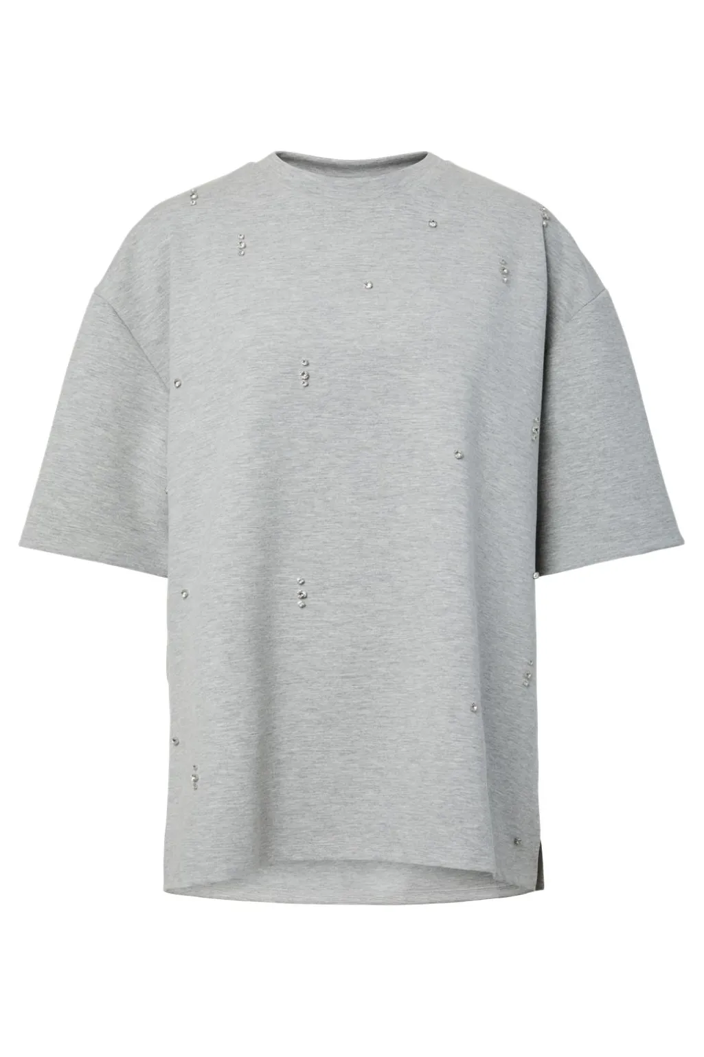 Pcmuna Ss Oversize Detail Tee