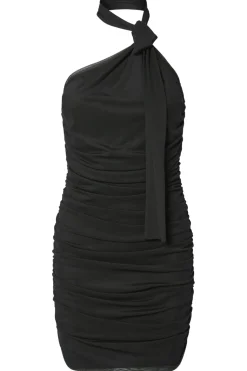 Pcnalle Sl Halterneck Mesh Dress