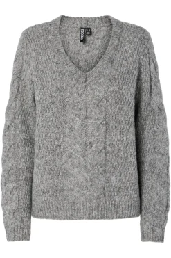 Pcnina Ls V-Neck Knit