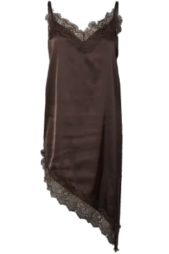 Pcnomi Strap Satin Lace Dress