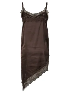 Pcnomi Strap Satin Lace Dress