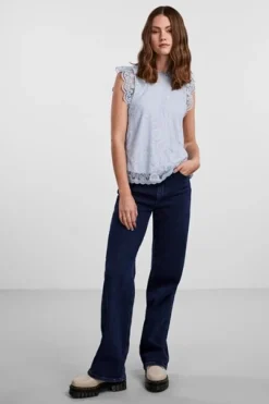 Pcolline Sl Lace Top