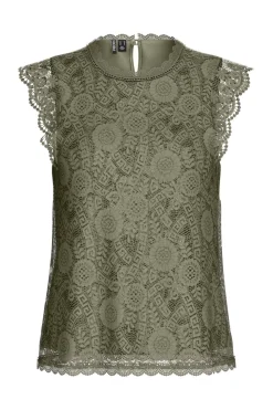 Pcolline Sl Lace Top 17120454