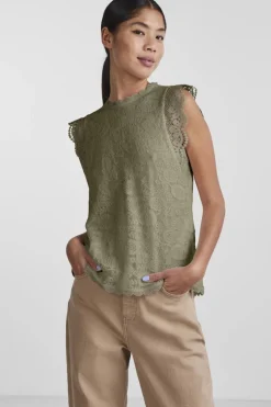 Pcolline Sl Lace Top 17120454
