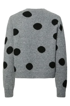 Pcosla Ls O-Neck Knit Pullover