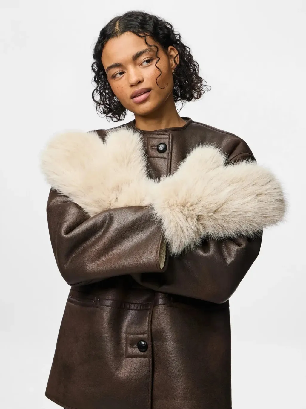 Pcplush Fluffy Mittens