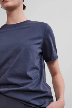 Pcria Ss Fold Up Solid Tee