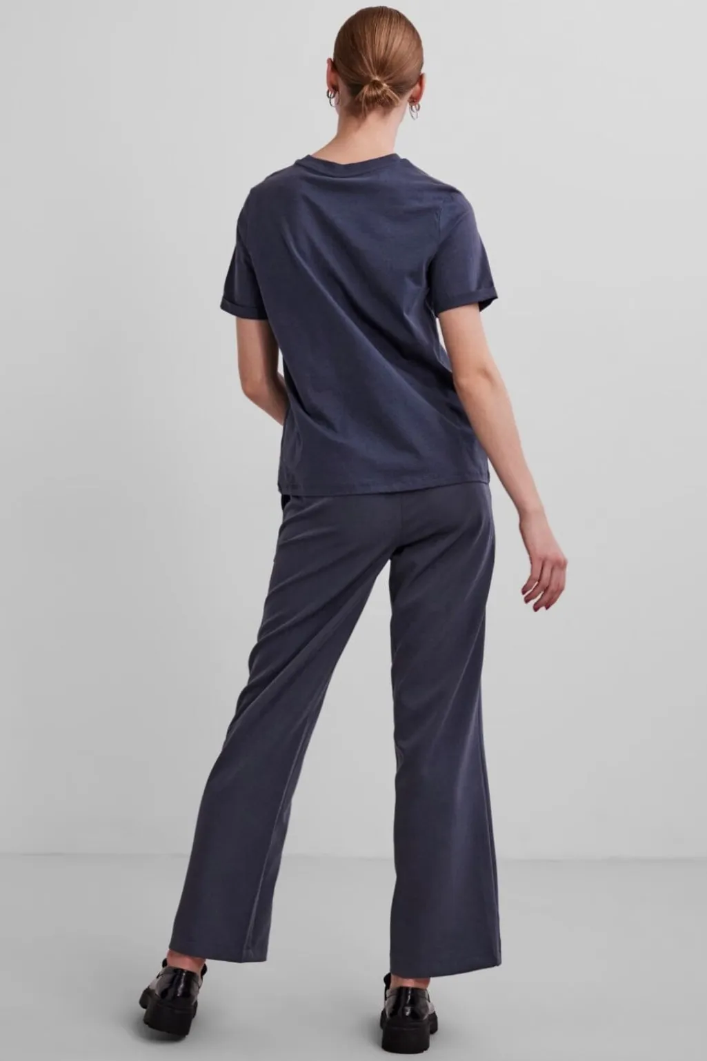 Pcria Ss Fold Up Solid Tee