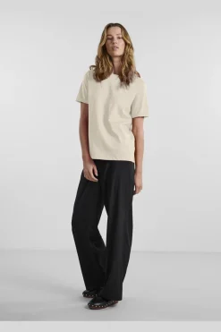 Pcria Ss Fold Up Solid Tee