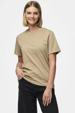 Pcria Ss Fold Up Solid Tee