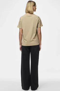 Pcria Ss Fold Up Solid Tee