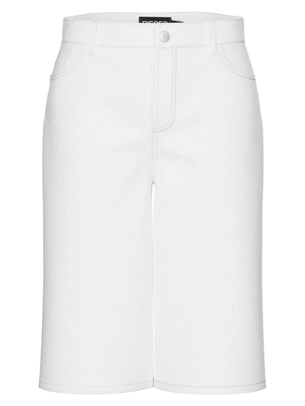 Pcsalume Wide Denim Shorts