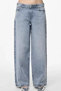 Pcselma Lw Wide Jeans Lb