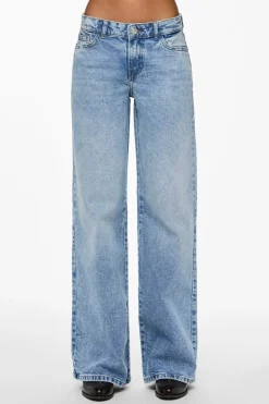 Pcselma Lw Wide Jeans Lb