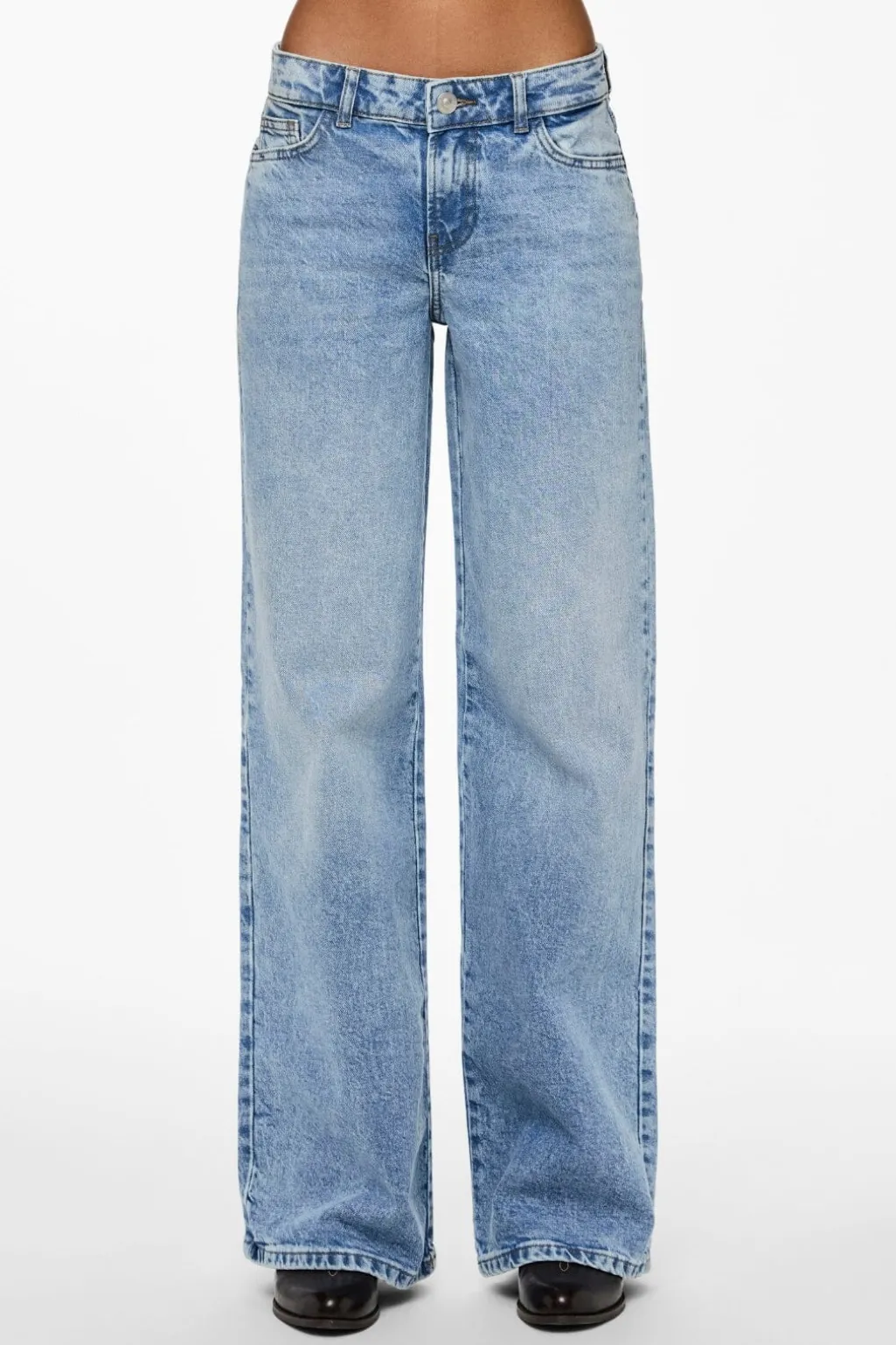 Pcselma Lw Wide Jeans Lb