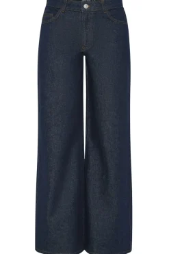 Pcselma Lw Wide Jeans Rinse