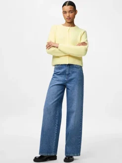 Pcsilly Ls O-Neck Knit Cardigan