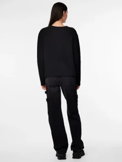 Pcsilly Ls Reversible Tie Knit