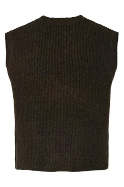 Pcsilly Sl V-Neck Knit Vest