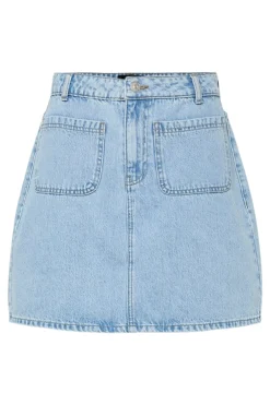 Pcsky Mini Denim Skirt
