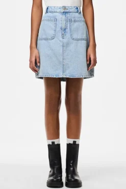 Pcsky Mini Denim Skirt