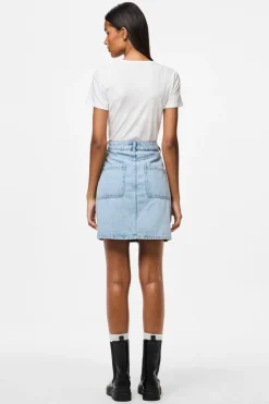 Pcsky Mini Denim Skirt