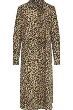 Pcsloe Ls Midi Shirt Dress