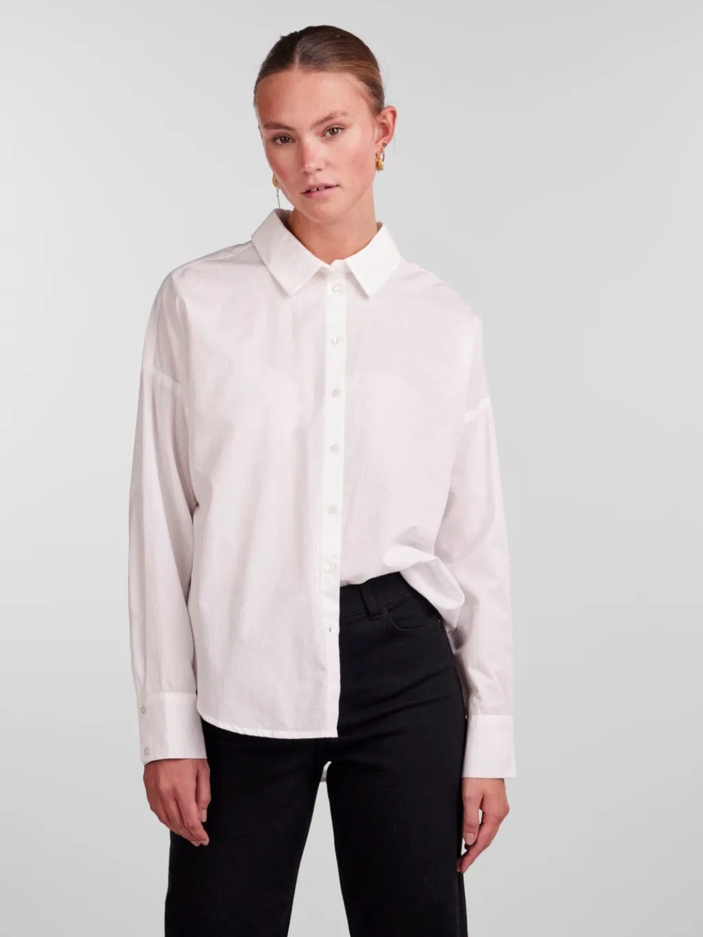 Pctanne Ls Loose Shirt