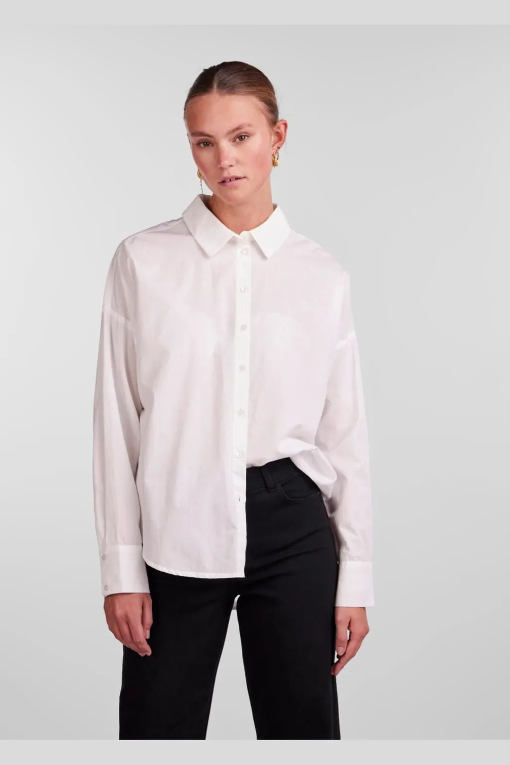 Pctanne Ls Loose Shirt