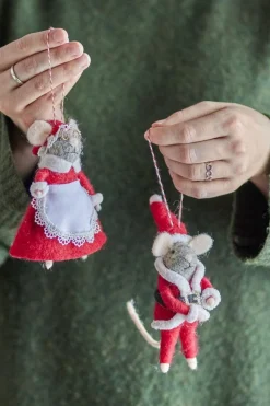 Peo Ornament, Rød, Uld 82061882