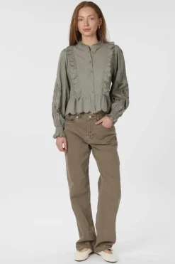 Petrine Embroidery Blouse 161136