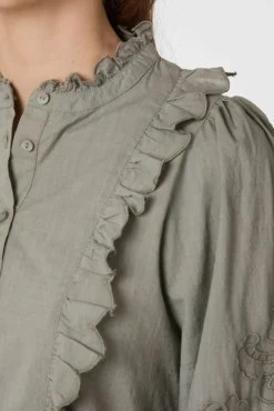 Petrine Embroidery Blouse 161136